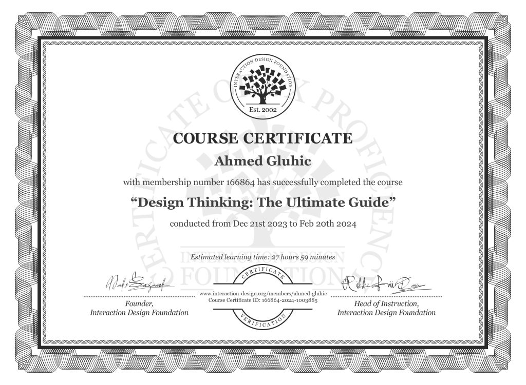 Certificate 2