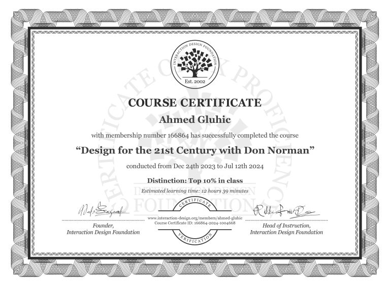 Certificate 6