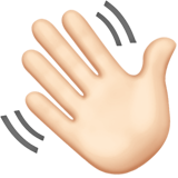 Waving hand illustration